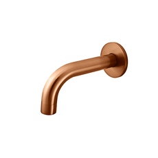 Meir Round Curved Spout 130mm Lustre Bronze