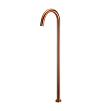 Meir Round Freestanding Bath Filler Lustre Bronze