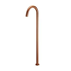 Meir Round Freestanding Bath Filler Lustre Bronze