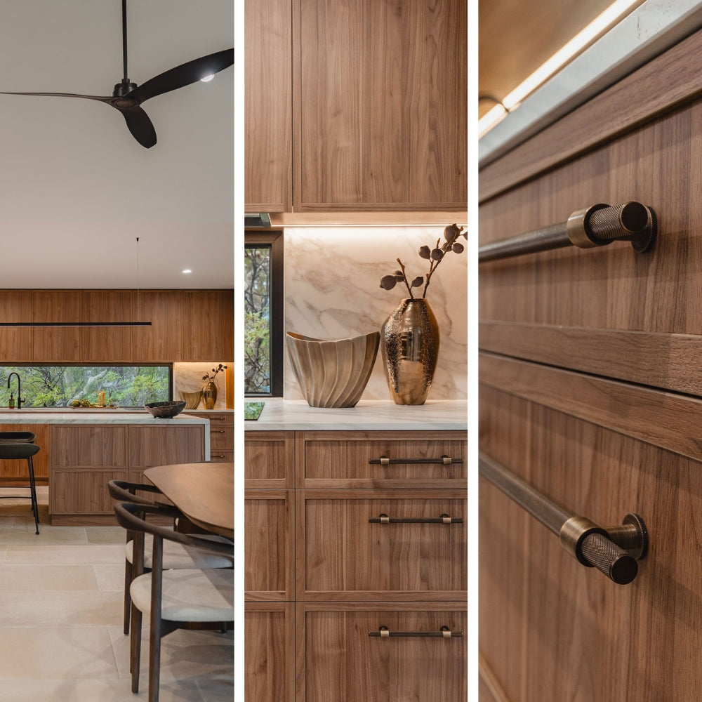 Momo Handles Belgravia Pull Handle in Bronze at The Blue Space