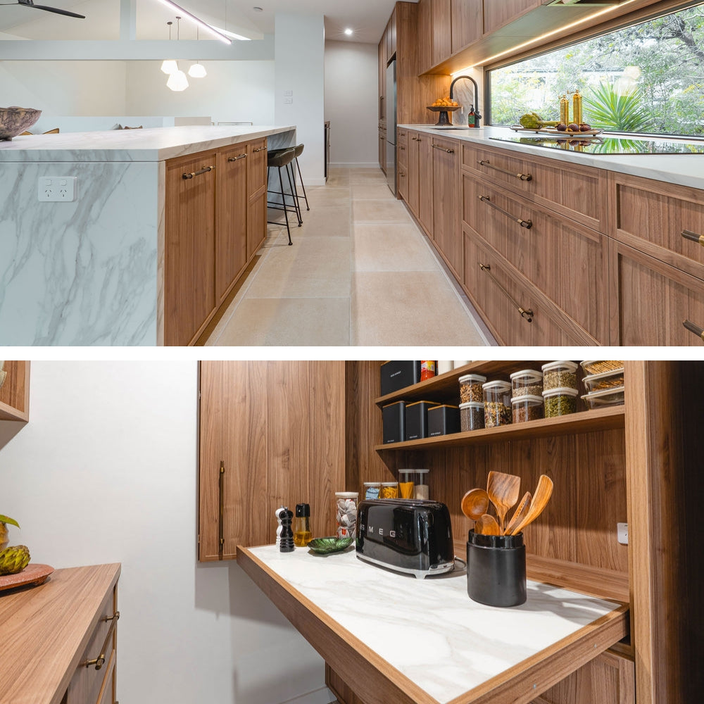 Momo Handles Belgravia Bronze in Butlers Pantry The Blue Space