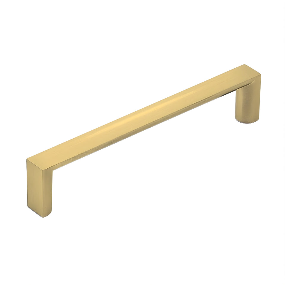 Momo Handles Dallas D Handle Brushed Matt Brass