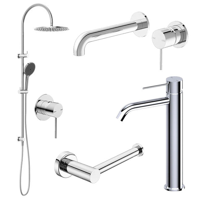 Nero Mecca Tapware Package Chrome
