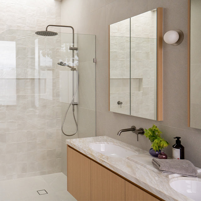 {"type":"root","children":[{"type":"paragraph","children":[{"type":"text","value":"Double showers"}]}]}