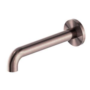 Nero Mecca Basin/Bath Spout Only 120mm Brushed Bronze