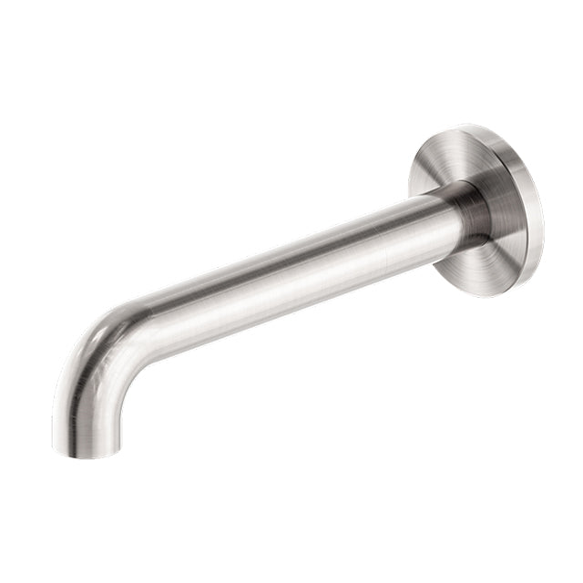 Nero Mecca Basin/Bath Spout Only 120mm Brushed Nickel