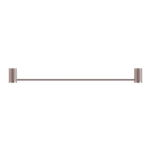 Buy Nero Opal Single Towel Rail 800mm Brushed Bronze NR2530BZ - The Blue Space