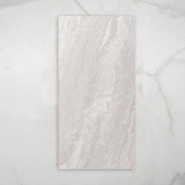 Paradise Grey Gloss Rectified Ceramic Tile 300x600mm