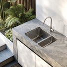 Phoenix 2000 Series 1-1/2 Bowl Sink 617 x 461mm The Blue Space - lifestyle image