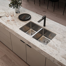 Phoenix 2000 Series Double Bowl Sink 793 x 461mm The Blue Space - lifestyle image