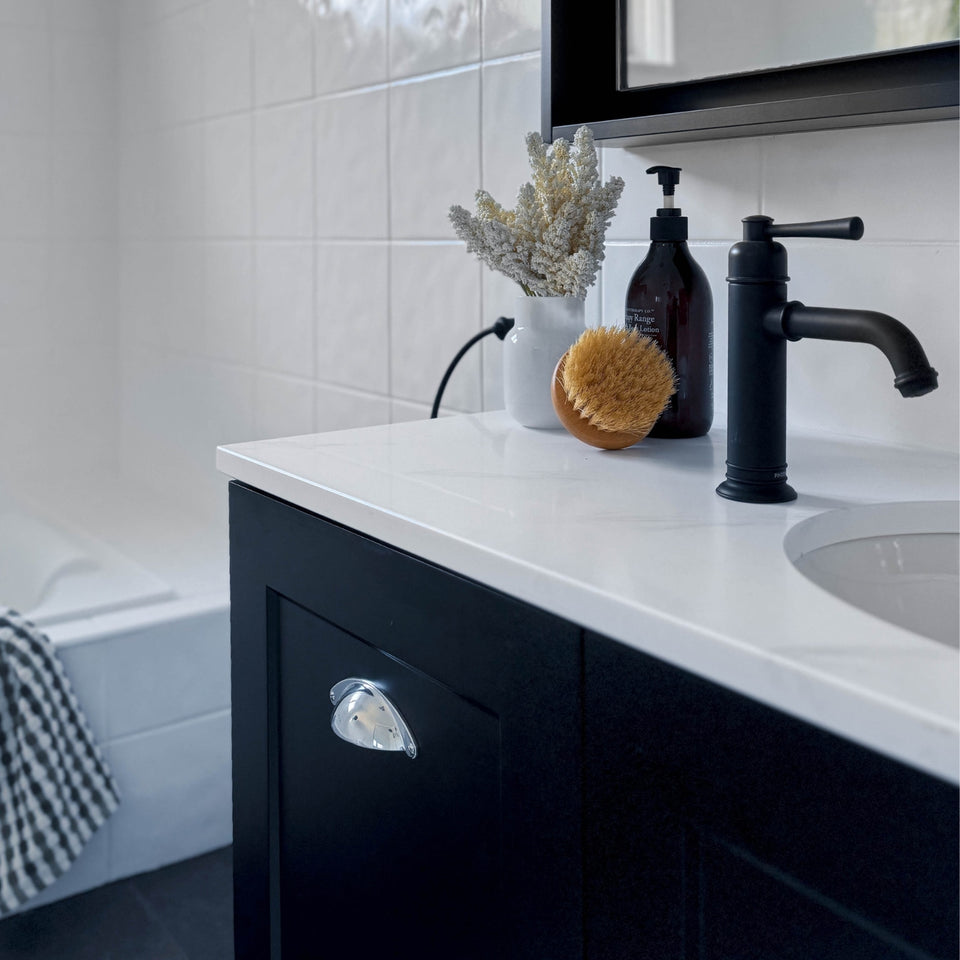 Phoenix Cromford Basin Mixer Matte Black