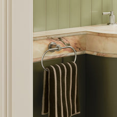 Phoenix Wiltern in Art Deco Bathroom - Brushed Nickel. Shop Online The Blue Space