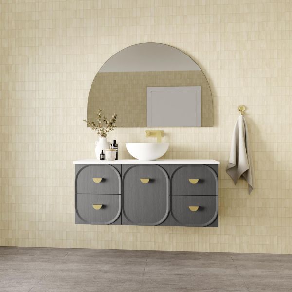 Marquis Port 5 Angled Wall Hung Vanity - 1200mm Centre Bowl | The Blue Space