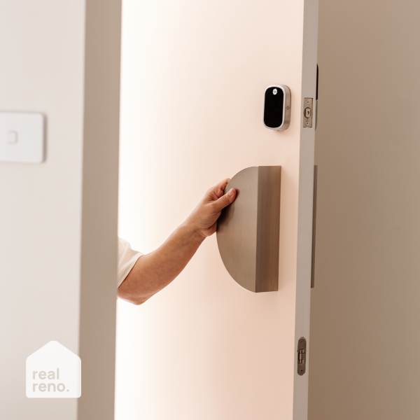 Lockwood Yale Assure SL Electronic Digital Deadbolt Satin Chrome | Smart security door handles online at The Blue Space Real Reno