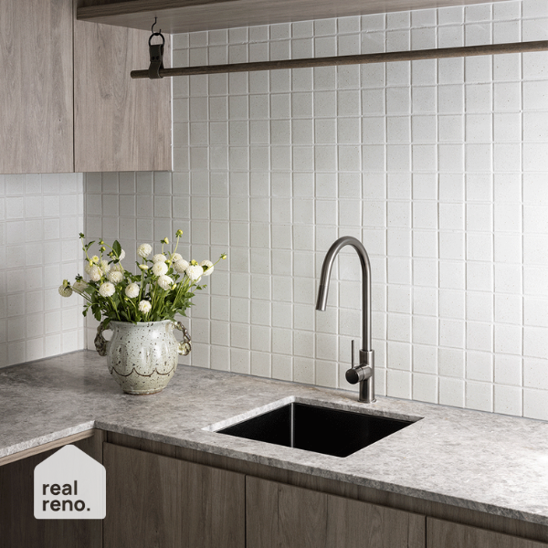 Meir Round Piccola Pull Out Kitchen Sink Mixer Tap Shadow