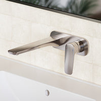 Caroma Contura II 180mm Wall Basin/Bath Mixer - Chrome