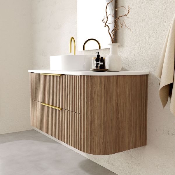 Marquis Shores Wall Hung Vanity - 1200mm Centre Bowl Profile | The Blue Space
