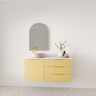 Marquis Shortland Wall Hung Vanity - Offset Bowl Angled | The Blue Space
