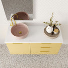 Marquis Shortland Wall Hung Vanity - Offset Bowl Top | The Blue Space