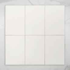 Snowy Satin White Walls Tile 200x300mm online at The Blue Space