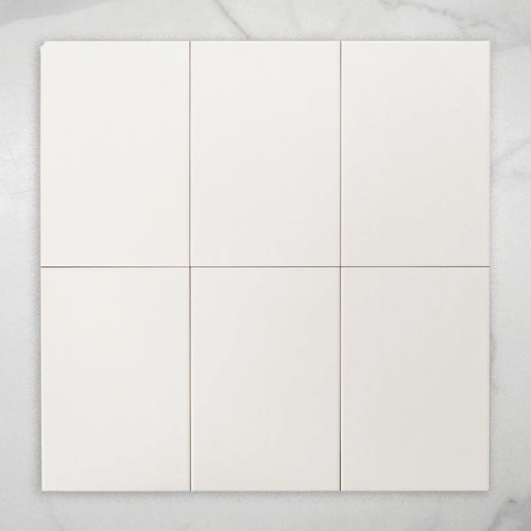 Snowy Gloss White Walls Tile 200x300mm — The Blue Space