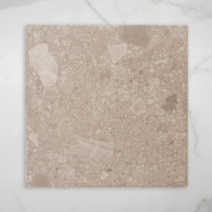 Southside Grey Terrazzo Matt P2 Porcelain Tile 450x450mm