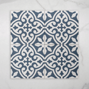 Tamarama Blue Matt P3 Cushioned Edge Porcelain Tile 300x300mm