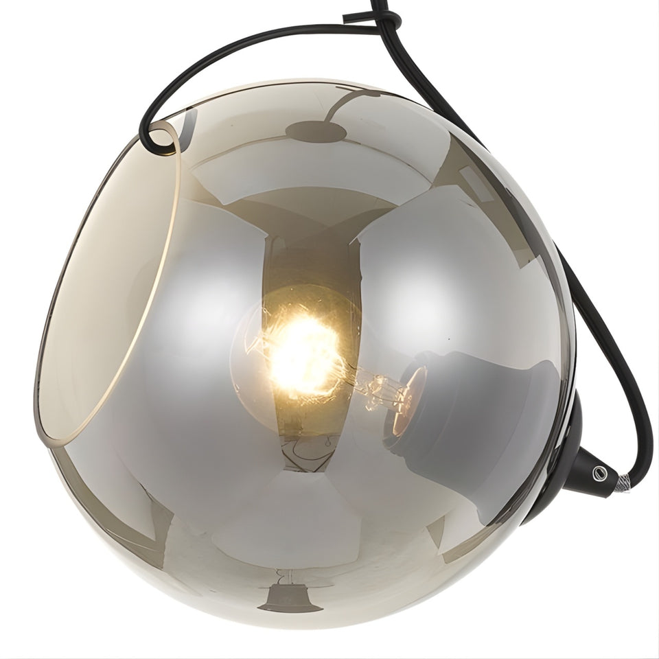 Telbix Bondi 40cm Pendant Light E27 Smoke