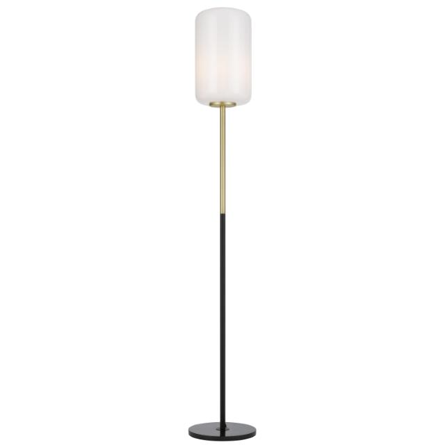 Telbix Korova Floor Lamp E27 Opal KOROVAFL-BRSOP - The Blue Space
