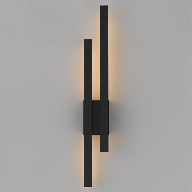 Telbix Masto Exterior Wall Light LED Black