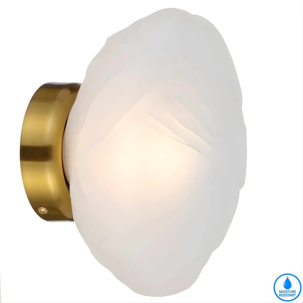 Telbix Zecca Wall Light G9 Gold Frost