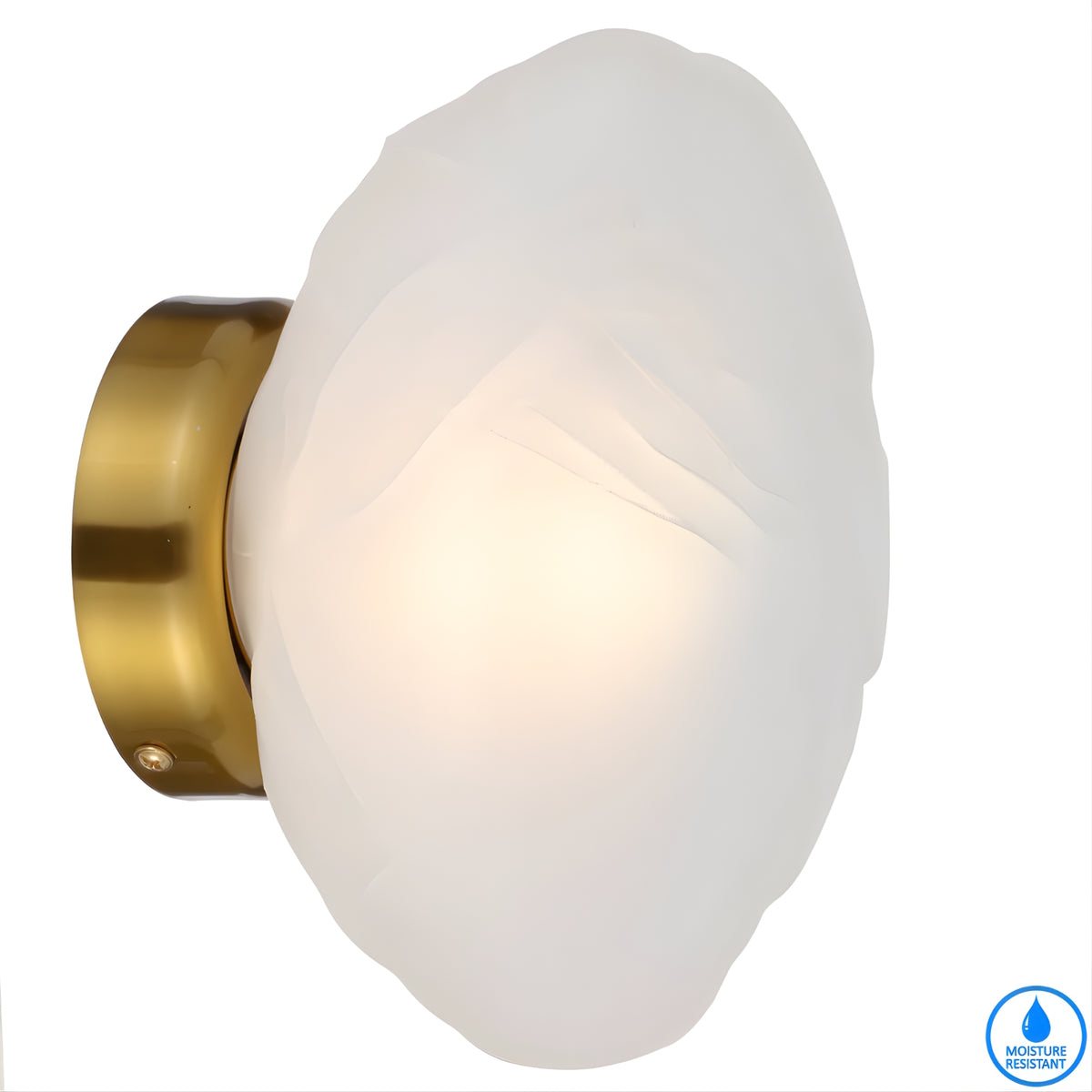 Telbix Zecca Wall Light G9 Gold Frost