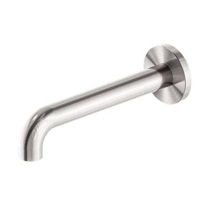 Nero Mecca Basin/Bath Spout Only 260mm Brushed Nickel