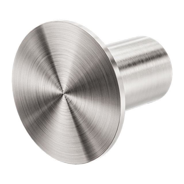 Mecca Robe Hook II Brushed Nickel | The Blue Space