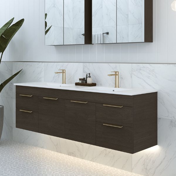 Timberline Indiana Wall Hung Vanity with Alpha Ceramic Top