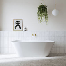 Bao Bath Freestanding 1700 Gloss White Acrylic Bath