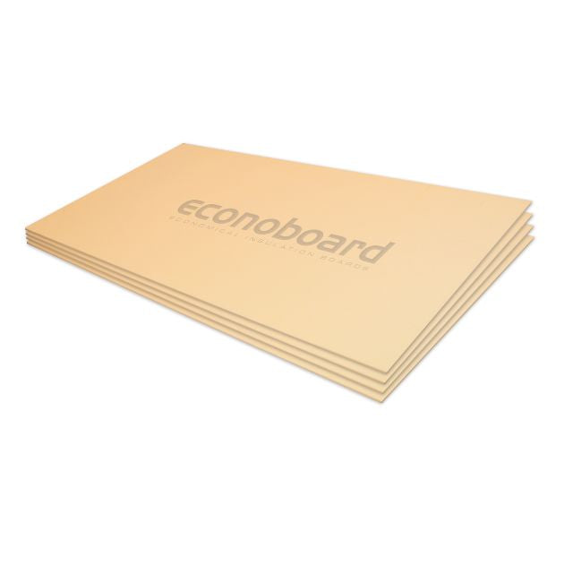 Thermogroup Econoboard Uncoated Thermal Insulation Boards 10mm - 10 pack (7.2sqm)