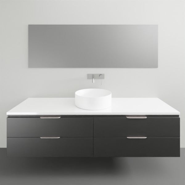 Timberline Ashton Wall Hung Vanity with Silk Surface Top & Basin - 1500mm Single Basin | The Blue Space