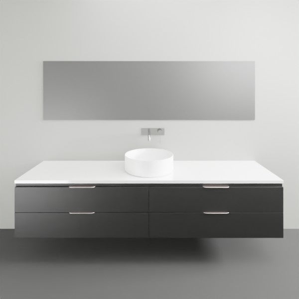 Timberline Ashton Wall Hung Vanity with Silk Surface Top & Basin - 1800mm Single Basin | The Blue Space