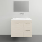 Timberline Bargo Wall Hung Vanity with Alpha Ceramic Top - 750mm Single Basin | The Blue Space