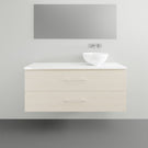 Timberline Billie Wall Hung Ensuite Vanity with Silksurface Top - 1200mm RH Single Basin | The Blue Space