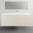 Timberline Carlo Wall Hung Vanity with Regal Top - 1500mm Centre Basin | The Blue Space