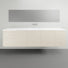 Timberline Carlo Wall Hung Vanity with Regal Top - 2100mm Centre Basin | The Blue Space