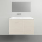 Timberline Carlo Wall Hung Vanity with Regal Top - 900mm LH Offset Basin | The Blue Space