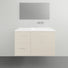 Timberline Carlo Wall Hung Vanity with Regal Top - 900mm RH Offset Basin | The Blue Space