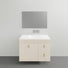 Timberline Ensuite Wall Hung Vanity with Ensuite Mineral Top - 750mm Centre Bowl | The Blue Space