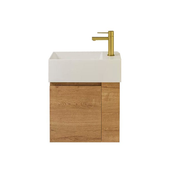 Timberline Frankie Wall Hung Vanity - Left Basin | The Blue Space