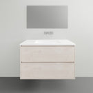 Timberline Grange Wall Hung Vanity with Alpha Ceramic Top - 900mm Single Basin | The Blue Space