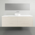 Timberline Grange Wall Hung Vanity with Silksurface Top - 1800mm Single Basin | The Blue Space