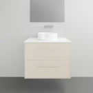 Timberline Grange Wall Hung Vanity with Silksurface Top - 750mm Single Basin | The Blue Space